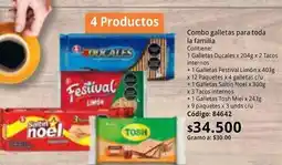 Nova Venta Saltin noel - combo galletas para toda la familia oferta