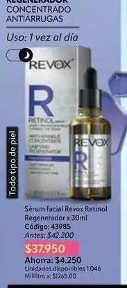 Nova Venta Piel - sérum facial regenerador x 30ml oferta