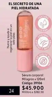 Nova Venta Piel - sérum corporal milagros oferta