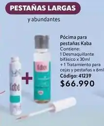 Nova Venta Pócima para pestañas kaba oferta