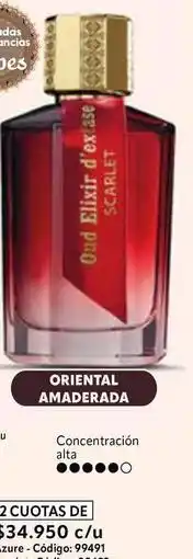 Nova Venta Oriental - oud elixir d'exase scarlet oferta