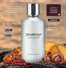 Nova Venta Real - zinergy legend eau de parfum oferta