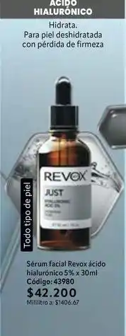 Nova Venta Piel - sérum facial ácido hialurónico 5% x 30ml oferta