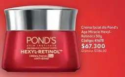 Nova Venta Pond's - crema facial dia age miracle hexyl-retinol x 50g código: 41678 oferta