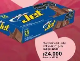 Nova Venta Jet - chocolatina leche oferta