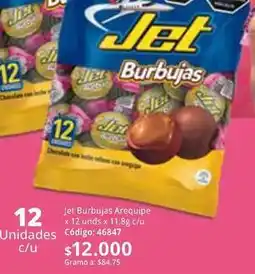 Nova Venta Jet - burbujas arequipe x 12 oferta