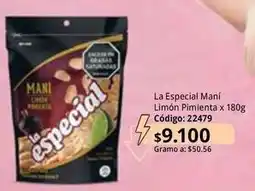 Nova Venta La especial - maní limón pimienta oferta