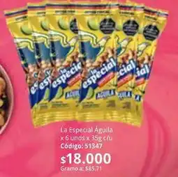 Nova Venta Águila - la especial x 6 unds oferta
