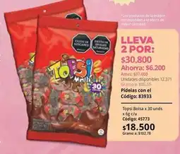 Nova Venta Em - topsi malvaviscos 30 unids x 6g c/u oferta