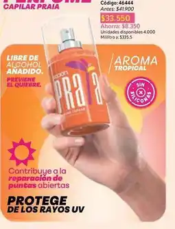 Nova Venta Aroma - capilar praia oferta