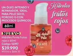 Nova Venta Intenso - hidróleo ponto frutos rojos x 60ml oferta