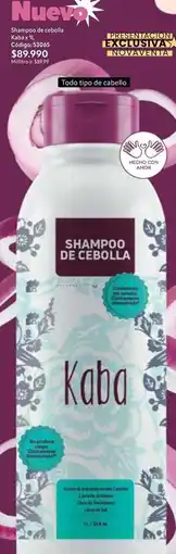 Nova Venta As - shampoo de cebolla oferta