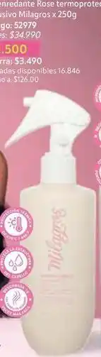 Nova Venta Mas - termoprotector rose oferta