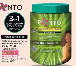 Nova Venta Seco - tratamiento capilar hidratación x 1.000g código: 32549 oferta