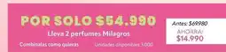 Nova Venta 2 perfumes milagros oferta