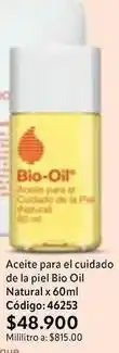 Nova Venta Bio oil - aceite para el cuidado de la piel natural x 60ml código: 46253 oferta
