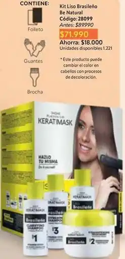 Nova Venta Kit liso brasileiro código: 28099 oferta
