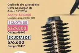 Nova Venta Gold - cepillo de aire para cabello oferta