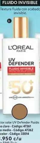 Nova Venta Textura - uv defender fluido invisible oferta
