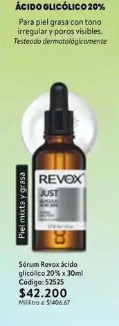 Nova Venta Piel - ácido glicólico 20% x 30ml oferta