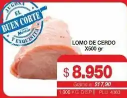 Mercar El buen corte lomo de cerdo oferta