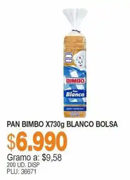 Mercar Pan Bimbo blanco bolsa oferta