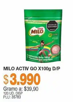 Mercar Nestle milo activ go oferta
