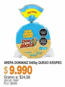 Mercar Don Maiz arepa s/ espec oferta