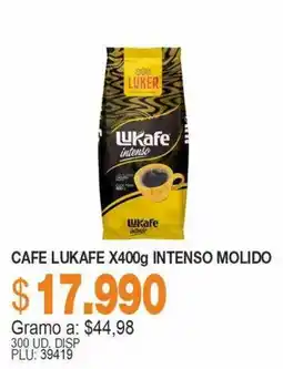Mercar Cafe lukafe intenso molido oferta