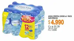 Mercar Cristal agua oferta