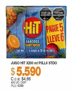 Mercar Jugo hit sabores surtidos oferta