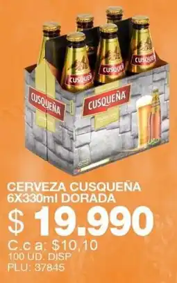 Mercar Cerveza cusqueña oferta