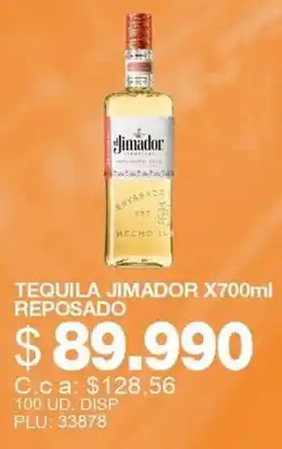 Mercar Tequila Jimador Reposado oferta