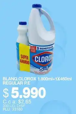 Mercar Blanq. Clorox oferta