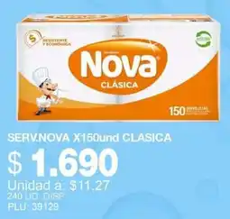 Mercar Nova servilletas clasica oferta