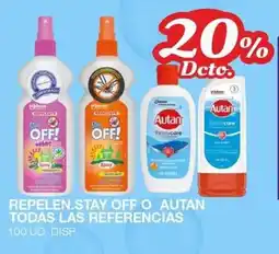Mercar Stay Off O Autan repelente oferta