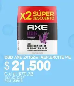 Mercar Axe excite oferta