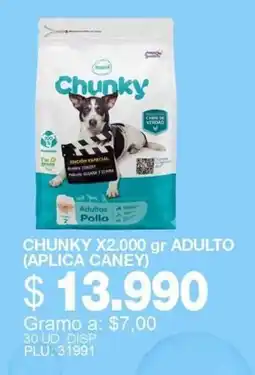 Mercar Chunky adulto pollo oferta