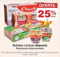 Makro Alquería bebidas lácteas oferta