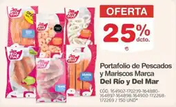 Makro Del Rio y Del Mar Portafolio de Pescados y Mariscos oferta