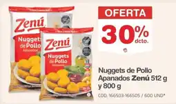 Makro Zenu nuggets de pollo apanados oferta