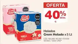 Makro Helados Crem Helado oferta