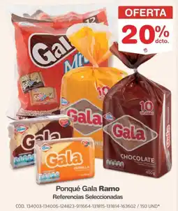 Makro Ramo ponqué gala oferta