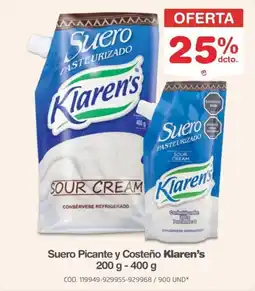 Makro Klaren's suero picante y costeño oferta