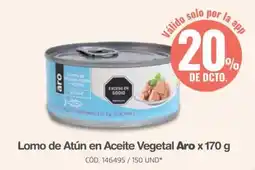 Makro Aro lomo de atún en aceite vegetal oferta