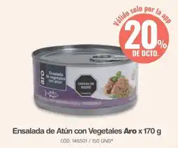 Makro Aro ensalada de atún con vegetales oferta