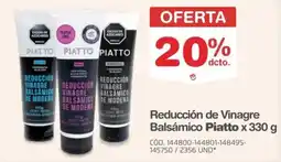 Makro Reducción de Vinagre Balsámico Piatto oferta