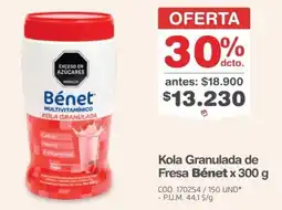 Makro Bénét Kola Granulada de Fresa oferta