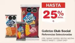 Makro Club Social galletas oferta