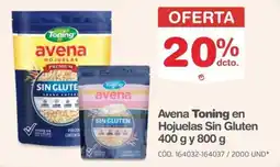 Makro Toning avena en hojuelas sin gluten oferta